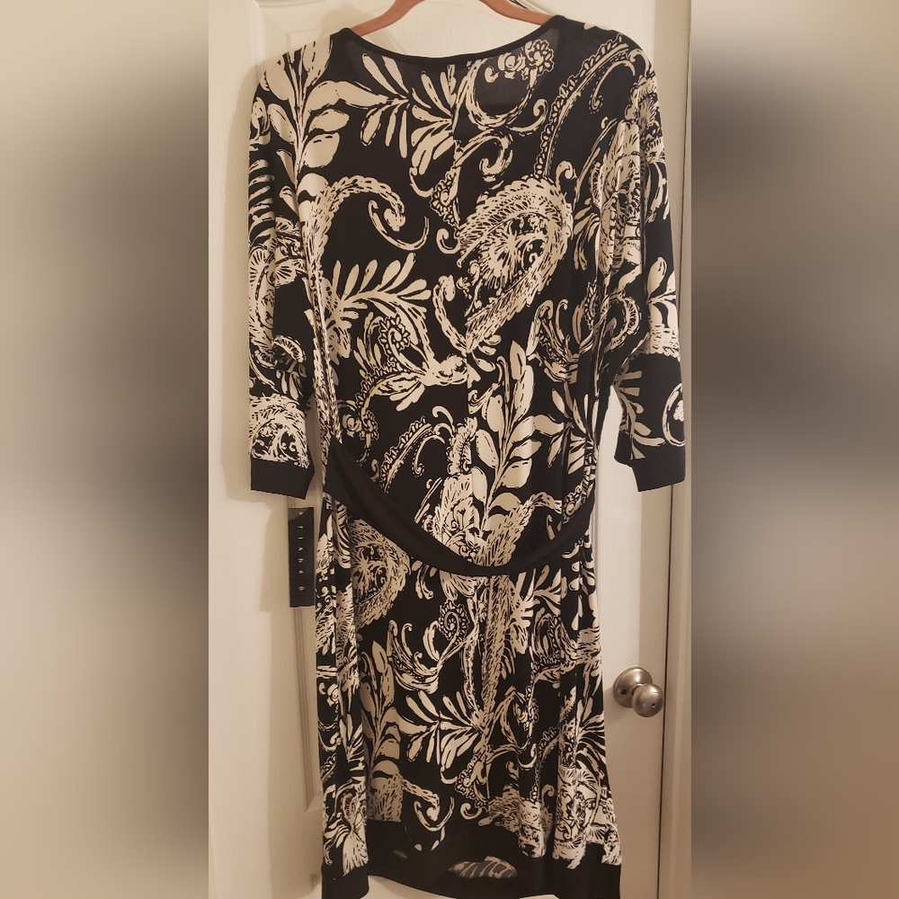 NWT Black & white dress sz 20W - Picture 7 of 9